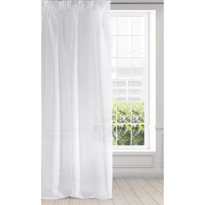 EUROFIRANY Argea Transparent Curtain - Elegant and High-Quality EUROFIRANY Argea Transparent Curtain - Elegant and High-Quality