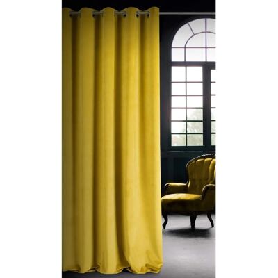 EUROFIRANY Ria Oscurante - Elegante Giallo Vorhang EUROFIRANY Ria Oscurante - Elegante Giallo Vorhang
