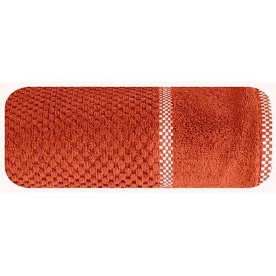 Eurofirany Rote Unisex-Handtuch - 70x140 cm - Saugfähige Terry-Baumwolle Eurofirany Rote Unisex-Handtuch - 70x140 cm - Saugfähige Terry-Baumwolle