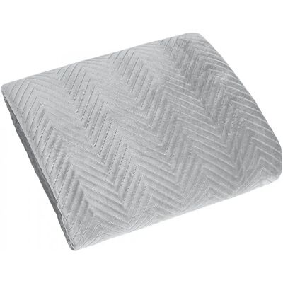 Sofia Silber Samtdecke 220x240cm - Quilt Sofia Silber Samtdecke 220x240cm - Quilt