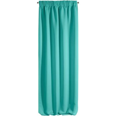 Eurofirany Cortina Unisex 351257 - verde - W: 140 cm L: 270 cm - Cortina Eurofirany Cortina Unisex 351257 - verde - W: 140 cm L: 270 cm - Cortina