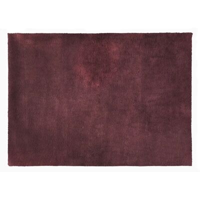 Eurofirany Burgundy Plush Rug - Carpet Eurofirany Burgundy Plush Rug - Carpet