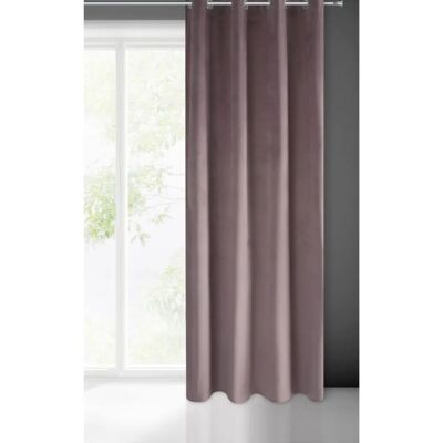 MyBestHome PIERRE CARDIN Tenda in velluto Rosa Scuro 140x250cm - Decorazione MyBestHome PIERRE CARDIN Tenda in velluto Rosa Scuro 140x250cm - Decorazione