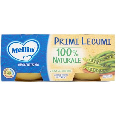Alimento per bambini Danone Nutricia - Legumi Omogeneizzati 2x80g - Senza Glutine Alimento per bambini Danone Nutricia - Legumi Omogeneizzati 2x80g - Senza Glutine