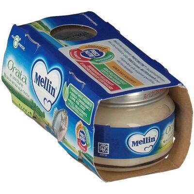 Mellin Pesce e Verdure per Bebè - 2x80g - Alimento per l'Infanzia Mellin Pesce e Verdure per Bebè - 2x80g - Alimento per l'Infanzia