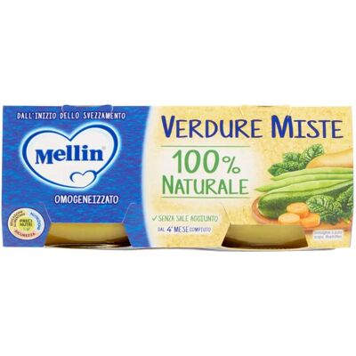Danone Nutricia Omogeneizzato Verdure Miste 2x80g - Alimento per l'infanzia Danone Nutricia Omogeneizzato Verdure Miste 2x80g - Alimento per l'infanzia