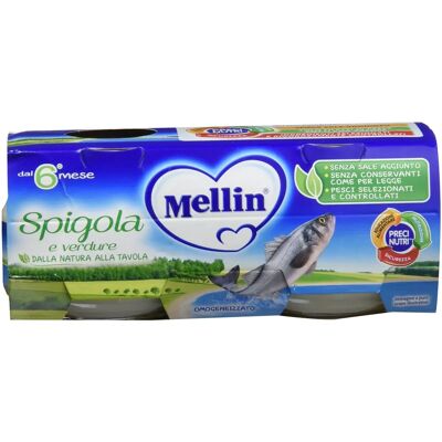 Cibo per Bambini Mellin Pesce e Verdure - Senza Glutine Cibo per Bambini Mellin Pesce e Verdure - Senza Glutine