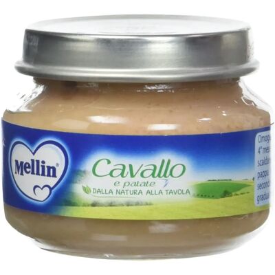 Danone Nutricia Cavallo et Pommes de Terre Nourriture Bébé - 4x80g - Publicité Danone Nutricia Cavallo et Pommes de Terre Nourriture Bébé - 4x80g - Publicité