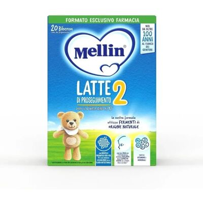 Mellin 2 - Latte in Polvere 6-12 Mesi - Supporta Nutrizione & Immunità Mellin 2 - Latte in Polvere 6-12 Mesi - Supporta Nutrizione & Immunità