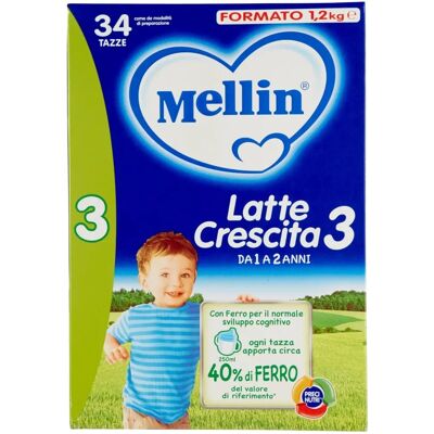 Mellin 3 Latte in Polvere - Formula per bambini 1-2 anni Mellin 3 Latte in Polvere - Formula per bambini 1-2 anni