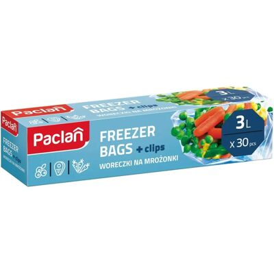 Franz Mensch Gefrierbeutel - 3L - 25x32cm - LDPE, Transparent Franz Mensch Gefrierbeutel - 3L - 25x32cm - LDPE, Transparent