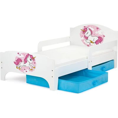 Lit pour enfants LEOMARK - Sécurité et rangement - Publicité Lit pour enfants LEOMARK - Sécurité et rangement - Publicité
