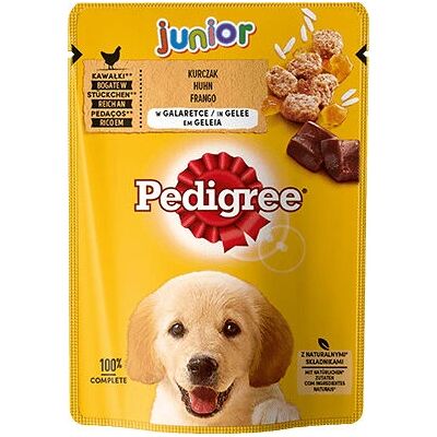 Pedigree - Junior - Csirke zselében - 100 g - Kutyaeledel Pedigree - Junior - Csirke zselében - 100 g - Kutyaeledel