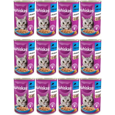 Whiskas nedves macskatáp tonhalban - 24x400g Whiskas nedves macskatáp tonhalban - 24x400g