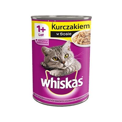 Whiskas Huhn in Soße Katzenfutter - Vollständige & Ausgewogene Ernährung Whiskas Huhn in Soße Katzenfutter - Vollständige & Ausgewogene Ernährung