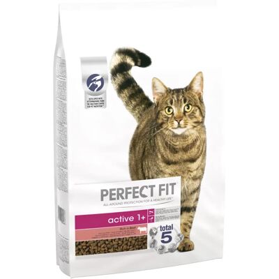 Perfect Fit Nourriture pour Chats au Bœuf 1+ - Santé et Vitalité - Publicité Perfect Fit Nourriture pour Chats au Bœuf 1+ - Santé et Vitalité - Publicité