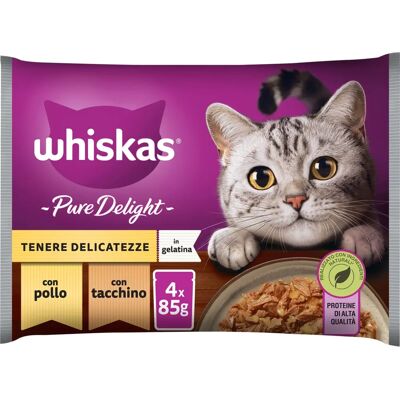 Whiskas Aves Katzenfutter - Nassfutter für Erwachsene mit Natürlichen Säften Whiskas Aves Katzenfutter - Nassfutter für Erwachsene mit Natürlichen Säften