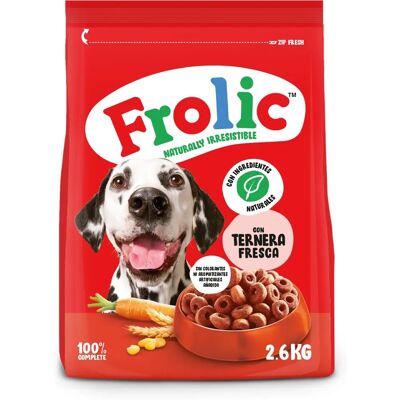 Nourriture pour chiens Frolic au bœuf - 2,6kg - Publicité Nourriture pour chiens Frolic au bœuf - 2,6kg - Publicité