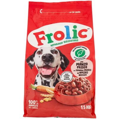 Frolic Saveur Bœuf Nourriture pour Chiens Adulte - Nourriture pour Chiens - Publicité Frolic Saveur Bœuf Nourriture pour Chiens Adulte - Nourriture pour Chiens - Publicité