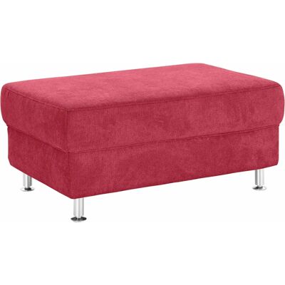 SIT & MORE Avignon roter Hocker - Fußhocker SIT & MORE Avignon roter Hocker - Fußhocker