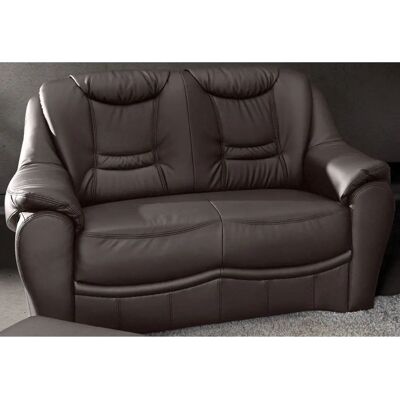 SIT & MORE Benson Mokka Sofa - 2-Sitzer, Stoff & Leder SIT & MORE Benson Mokka Sofa - 2-Sitzer, Stoff & Leder