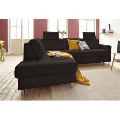 Sit & More Pablo L-Form Sofa mit Ottoman - Modernes Design Sit & More Pablo L-Form Sofa mit Ottoman - Modernes Design