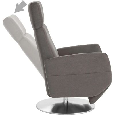SIT & MORE Kobra Grauer TV-Sessel - Fernsehsessel SIT & MORE Kobra Grauer TV-Sessel - Fernsehsessel
