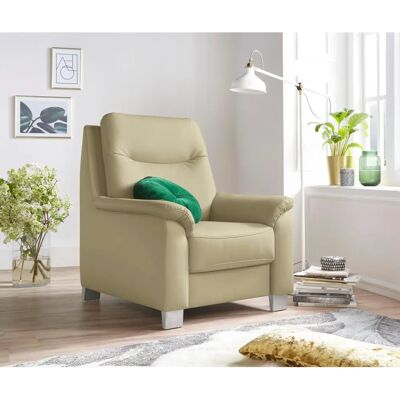 SIT & MORE Boccaccio Weiß - Sessel mit verstellbarem Kopf- & Rückenstütze SIT & MORE Boccaccio Weiß - Sessel mit verstellbarem Kopf- & Rückenstütze