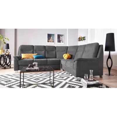 SIT & MORE Boccaccio L-Form Sofa - Microfaser, links, Grau SIT & MORE Boccaccio L-Form Sofa - Microfaser, links, Grau