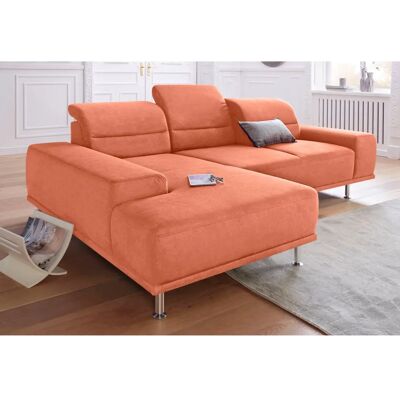 sit&more Mariola terrakotta Ecksofa - L-Form, 269x93x174cm sit&more Mariola terrakotta Ecksofa - L-Form, 269x93x174cm