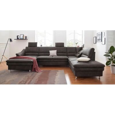SIT & MORE Cardoso U-Form Couch - Grau Anthrazit - U-förmige Wohnlandschaft SIT & MORE Cardoso U-Form Couch - Grau Anthrazit - U-förmige Wohnlandschaft