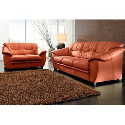 SIT & MORE Savona Polstergarnitur - terrakotta - 2-3 Sitzer SIT & MORE Savona Polstergarnitur - terrakotta - 2-3 Sitzer