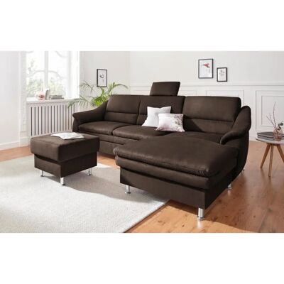 SIT & MORE Cardoso Hocker - Stauraum, Microfaser, Dunkelbraun SIT & MORE Cardoso Hocker - Stauraum, Microfaser, Dunkelbraun