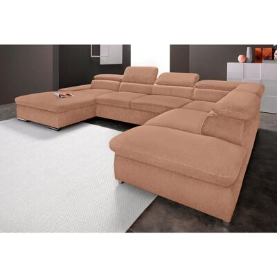 SIT & MORE Alcudia U-Form Sofa - Mikrofaser, Recamiere links, ohne Bettfunktion SIT & MORE Alcudia U-Form Sofa - Mikrofaser, Recamiere links, ohne Bettfunktion