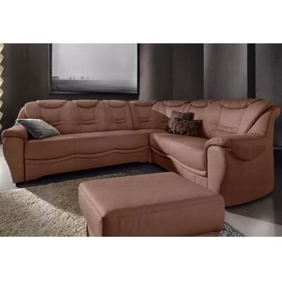 SIT & MORE Benson L-Form Sofa - Microfaser, Braun SIT & MORE Benson L-Form Sofa - Microfaser, Braun