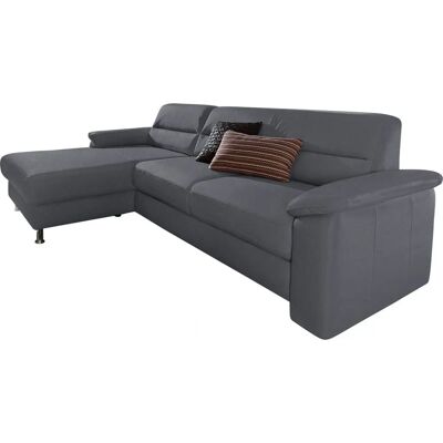 SIT&MORE Ascara L-Form Sofa - Mikrofaser, Wende-Schlaffläche, 251cm SIT&MORE Ascara L-Form Sofa - Mikrofaser, Wende-Schlaffläche, 251cm