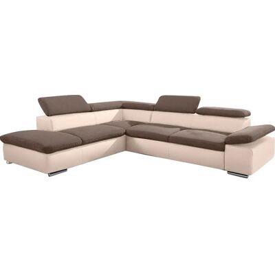 SIT & MORE Valantine L-Form Sofa - L-förmiges Microfasersofa SIT & MORE Valantine L-Form Sofa - L-förmiges Microfasersofa