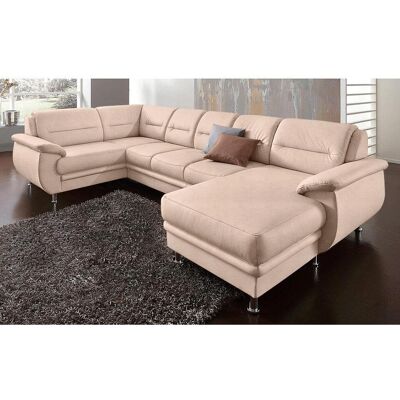 SIT & MORE Mailand Sofa in Beige mit Bettfunktion - Sofa SIT & MORE Mailand Sofa in Beige mit Bettfunktion - Sofa
