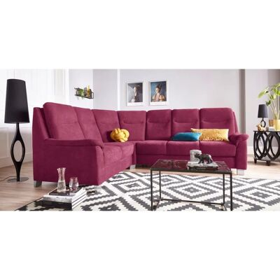 SIT & MORE Boccaccio L-Form Lila Sofa - L-förmiger Sessel SIT & MORE Boccaccio L-Form Lila Sofa - L-förmiger Sessel