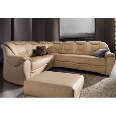 SIT & MORE Benson L-Form Sofa - Naturleder, 265x94x215cm SIT & MORE Benson L-Form Sofa - Naturleder, 265x94x215cm