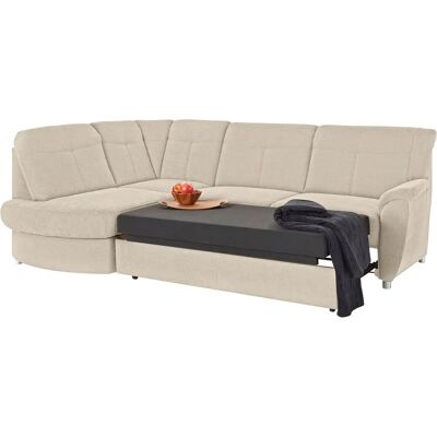 SIT & MORE Sonoma L-Form Beige Sofa - U-Form, Mikrofaser, Schlaffunktion SIT & MORE Sonoma L-Form Beige Sofa - U-Form, Mikrofaser, Schlaffunktion
