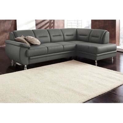 SIT & MORE Mailand L-Form grau Sofa - Ecksofa SIT & MORE Mailand L-Form grau Sofa - Ecksofa