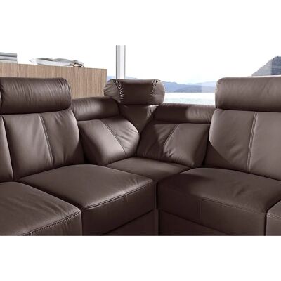 SIT & MORE Basel U-Form Sofa - Mikrofaser, Kunstleder, 315cm SIT & MORE Basel U-Form Sofa - Mikrofaser, Kunstleder, 315cm