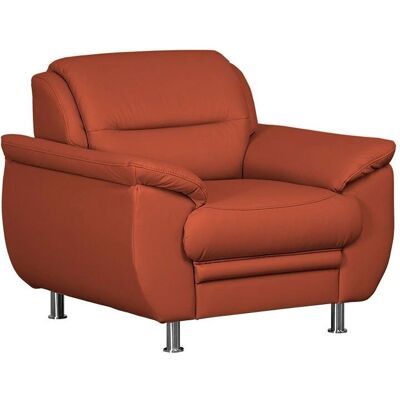 SIT & MORE Mailand Sessel - Orange (Terrakotta) - 99cm x 85cm x 90cm - Kunstleder SIT & MORE Mailand Sessel - Orange (Terrakotta) - 99cm x 85cm x 90cm - Kunstleder