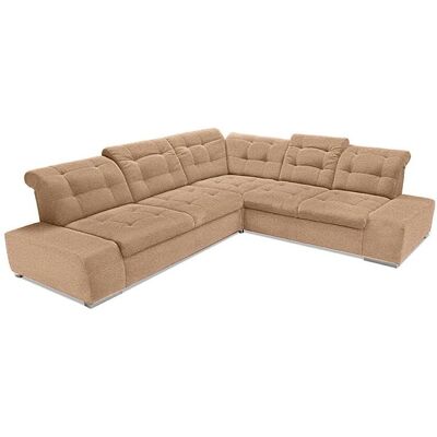 SIT & MORE Pale L-Form Sofa - L-Form, Microfaser, braun - Couch SIT & MORE Pale L-Form Sofa - L-Form, Microfaser, braun - Couch