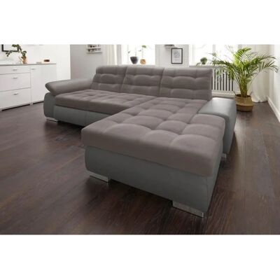 SIT & MORE Ontario L-Form Sofa - Microfaser, Recamiere rechts, XXL SIT & MORE Ontario L-Form Sofa - Microfaser, Recamiere rechts, XXL