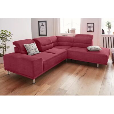Sit & More Mariola L-Form Sofa - Microfaser, Ottomane rechts, 263cm Sit & More Mariola L-Form Sofa - Microfaser, Ottomane rechts, 263cm