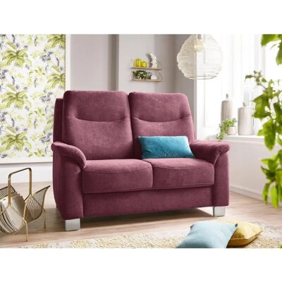 SIT&MORE Boccaccio Sofa - Mikrofaser, 2-Sitzer, Lila SIT&MORE Boccaccio Sofa - Mikrofaser, 2-Sitzer, Lila