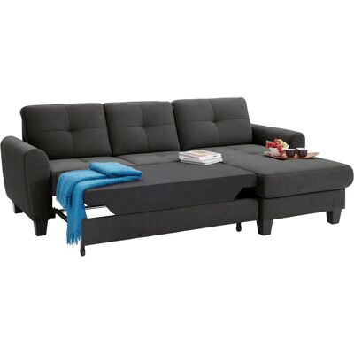 SIT & MORE Varese L-Form Sofa - L-Form, Bettfunktion, Microfaser SIT & MORE Varese L-Form Sofa - L-Form, Bettfunktion, Microfaser