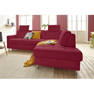 Sit & More Pablo L-Form Sofa - Microfaser, Reversible Ottomane Sit & More Pablo L-Form Sofa - Microfaser, Reversible Ottomane
